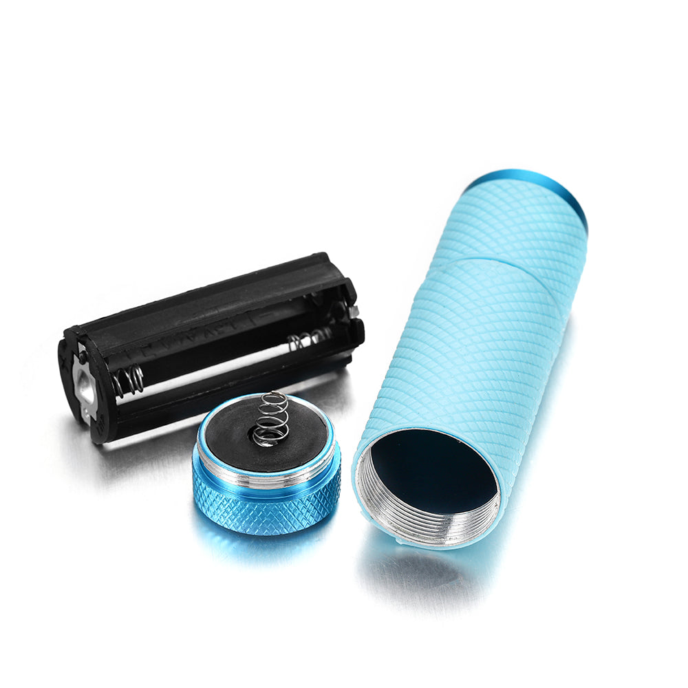 4-Color 9 LED UV Flashlight for UV Resin Curing & Adhesives