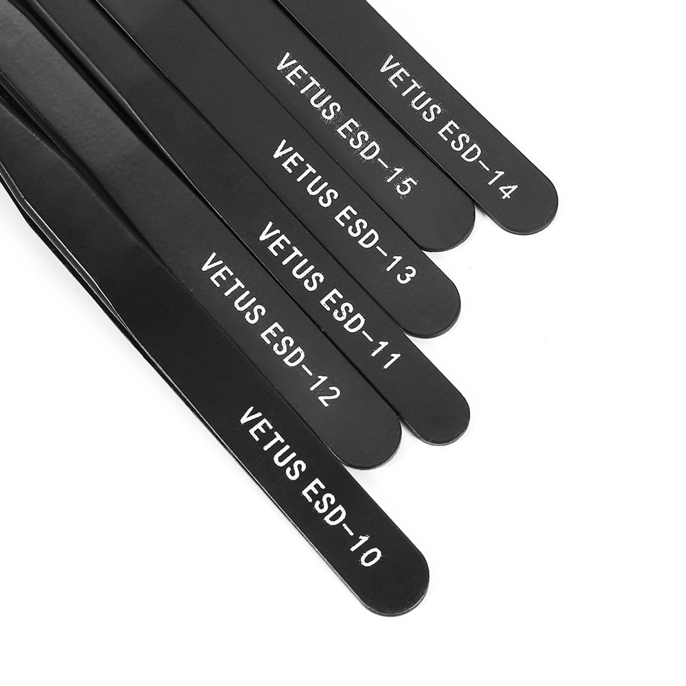 Anti-Static Bent Nose Tweezers for Diamonds