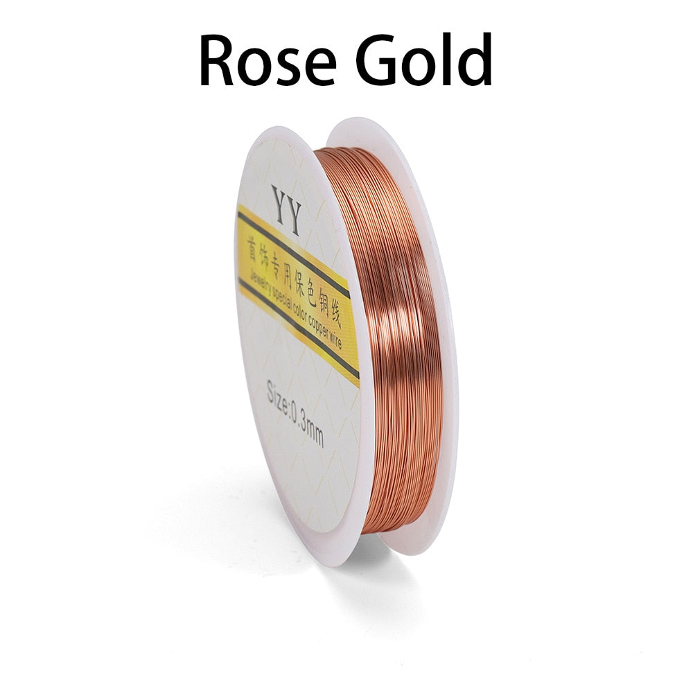 0.2-1.0mm High Quality Preserving Copper Wire, 1 Roll