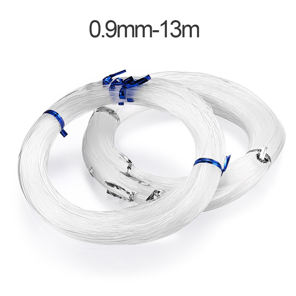 0.2-1mm Transparent Crystal Cord, Non-stretch, 1Pc