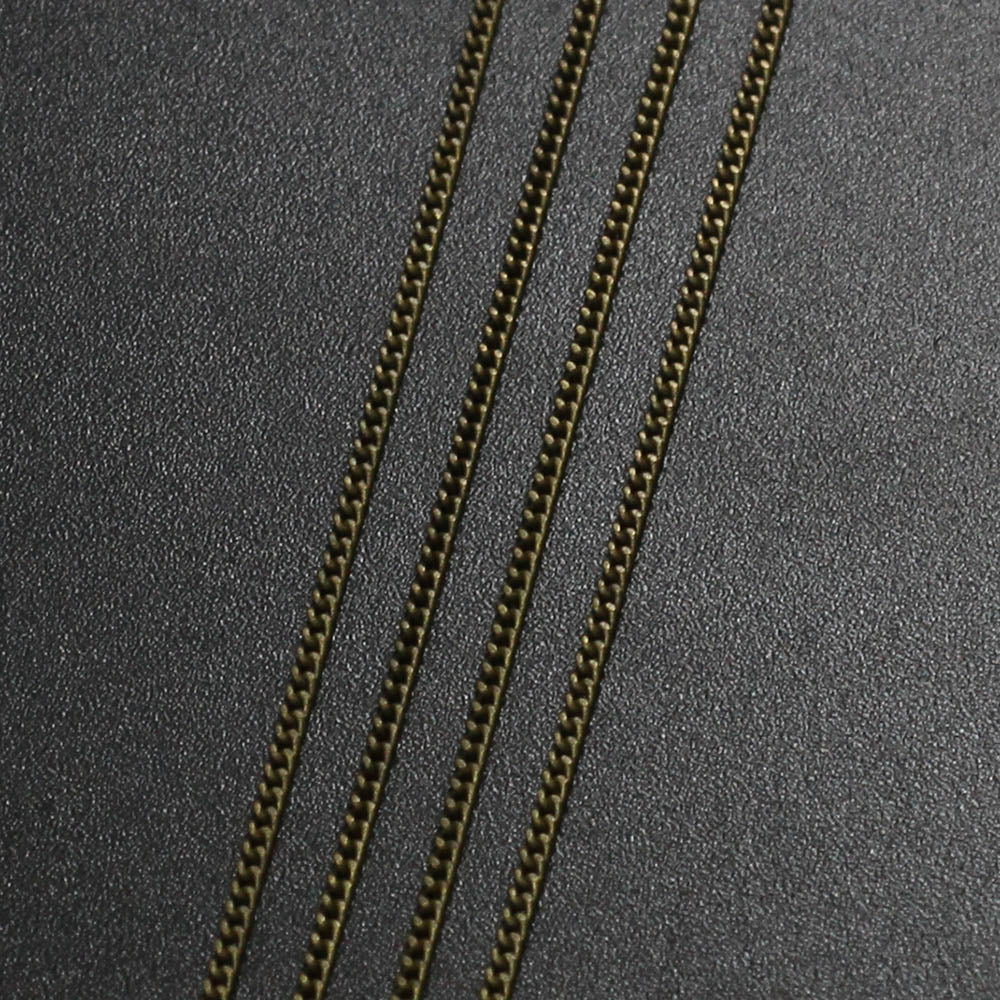 Plated Necklace Chains, Brass 5 10m lot