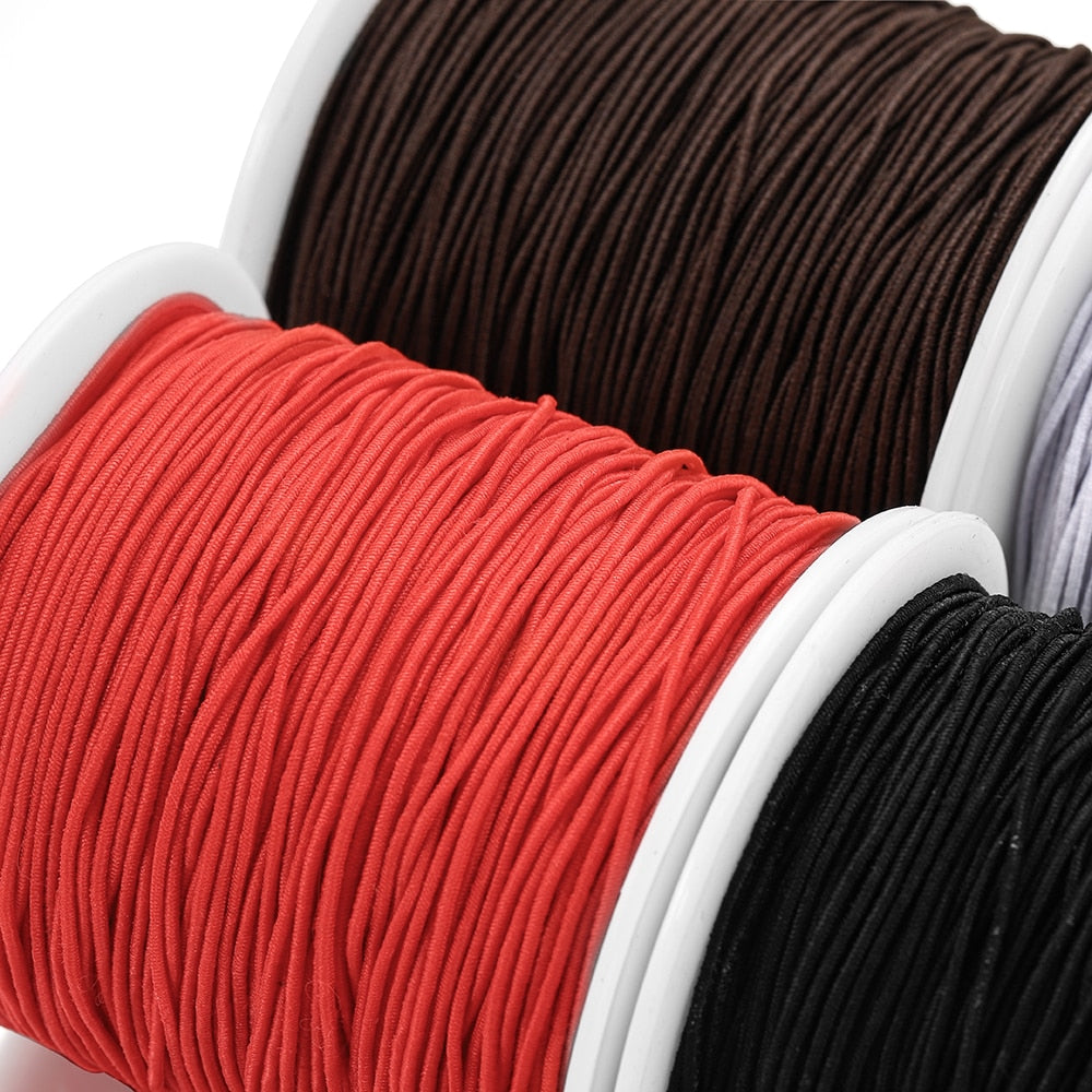 0.8 1.0 mm Elastic Cord, Beading Stretch Thread, 50-100m