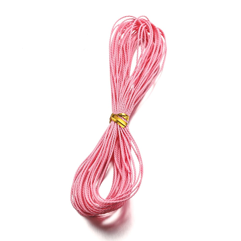 1mm Waxed Cotton String Beading Cord, 10m