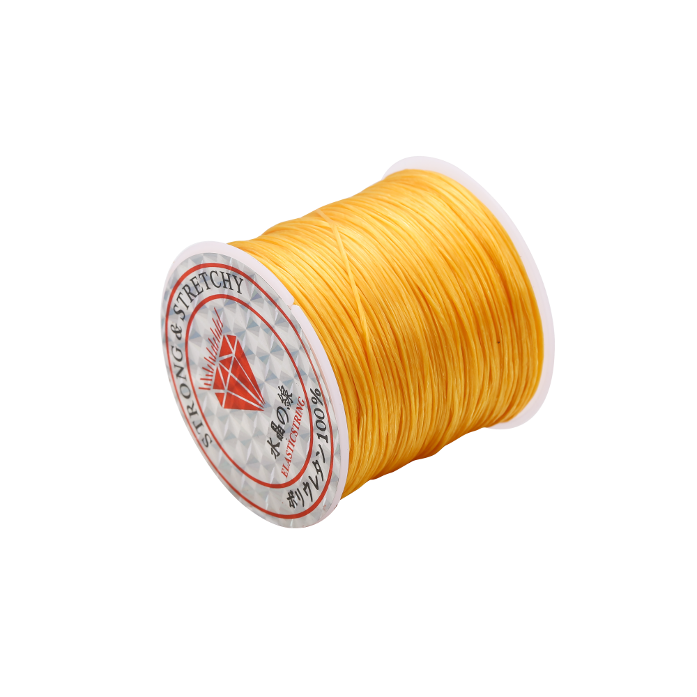 Stretch Nylon Elastic Cord for Beading, 50Meters