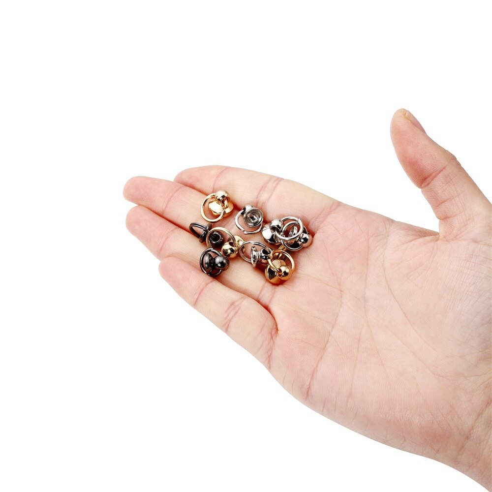 Ring Nail Mobile Phone Connectors, 5pcs