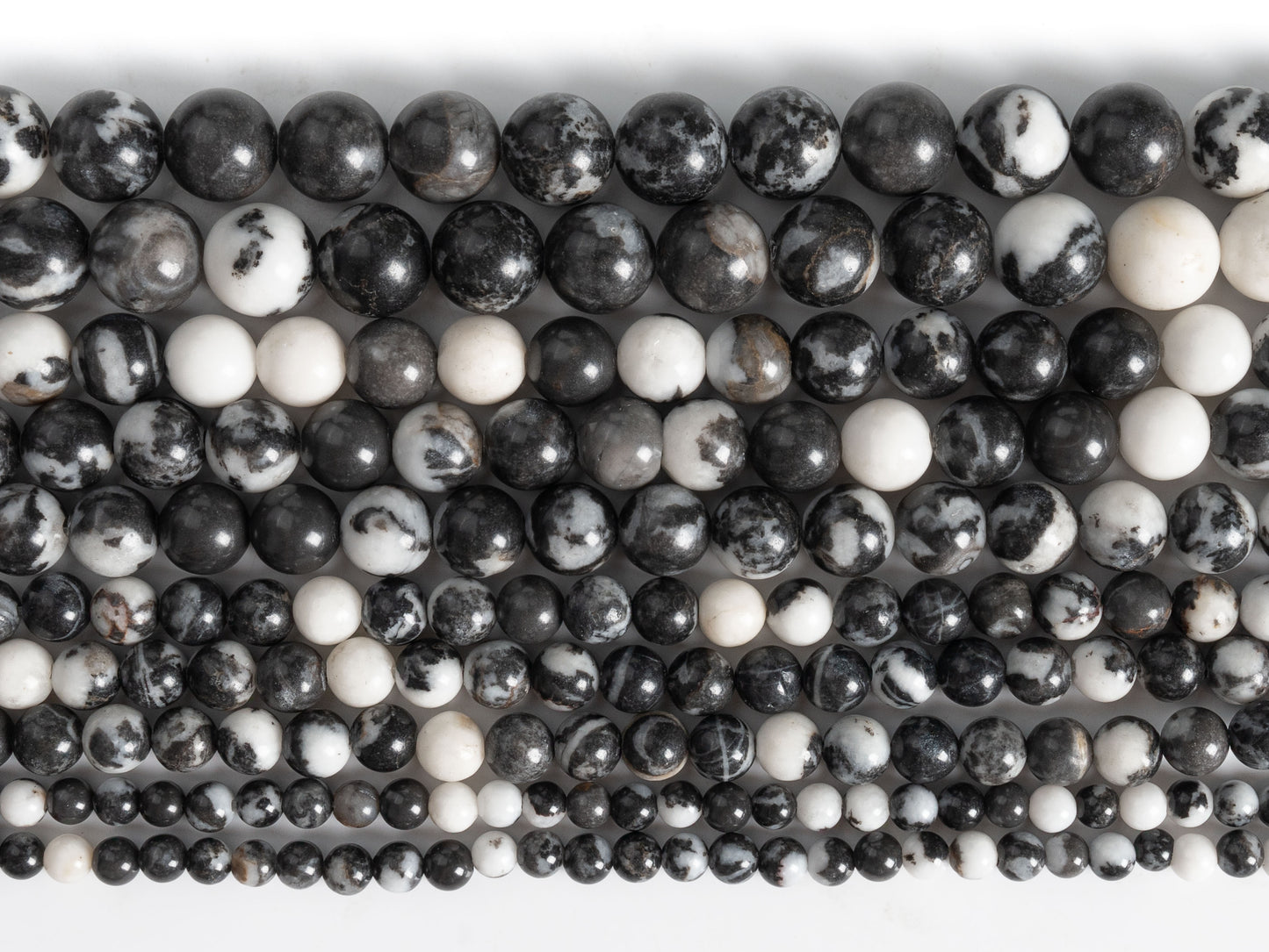 Natural Zebra Jasper Beads, 2-10mm