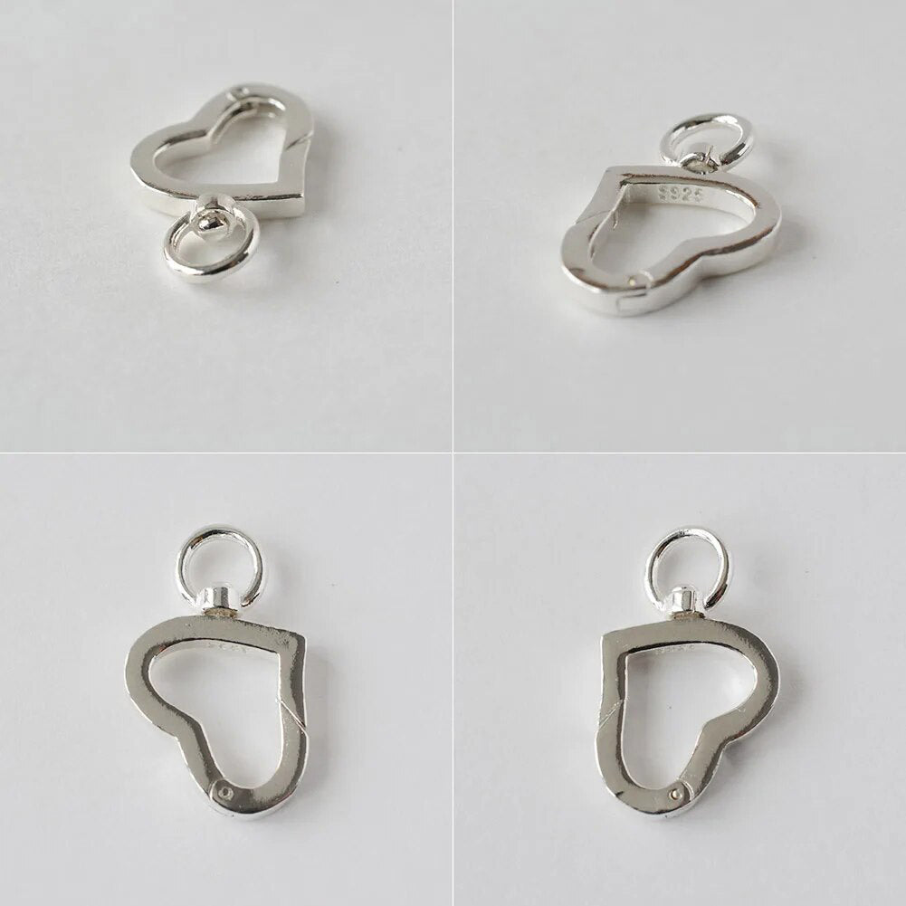 Solid 925 Sterling Silver Lobster Clasp