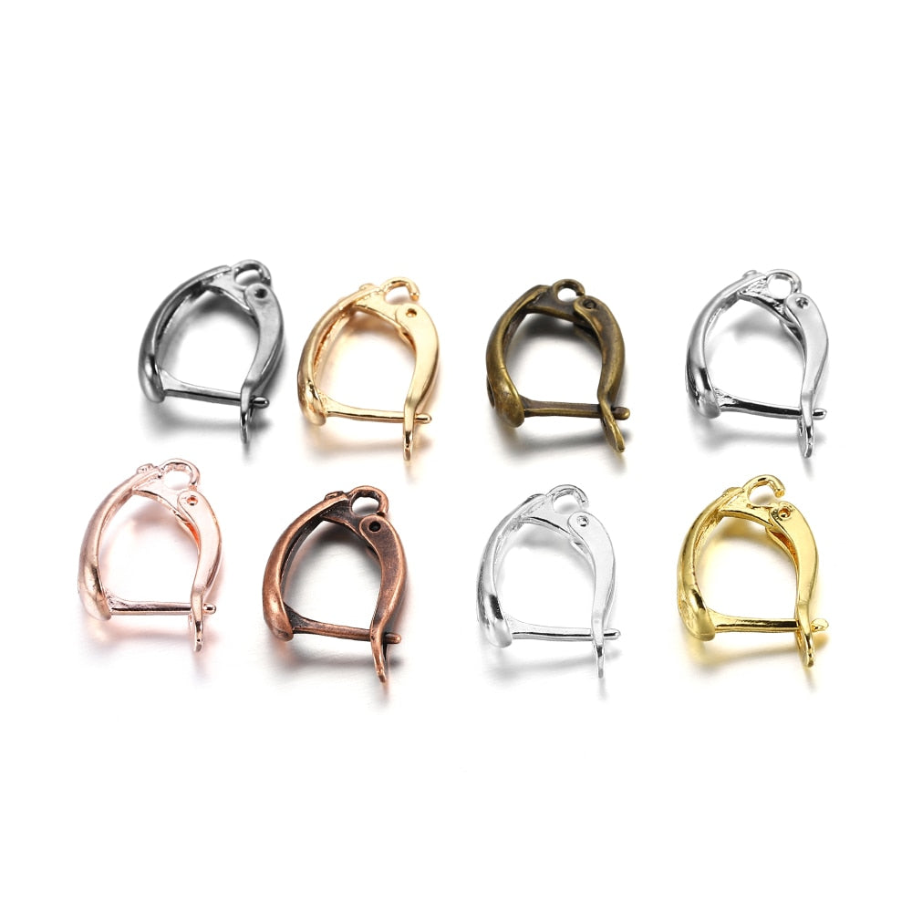 Open Loop French Lever Back Earring Hooks, 6-12Pcs