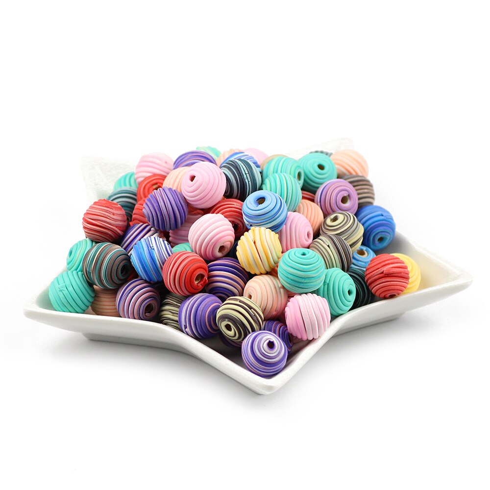 Bulk Beads Fruit Beads Polymer Clay Fruit Beads Assorted Beads 