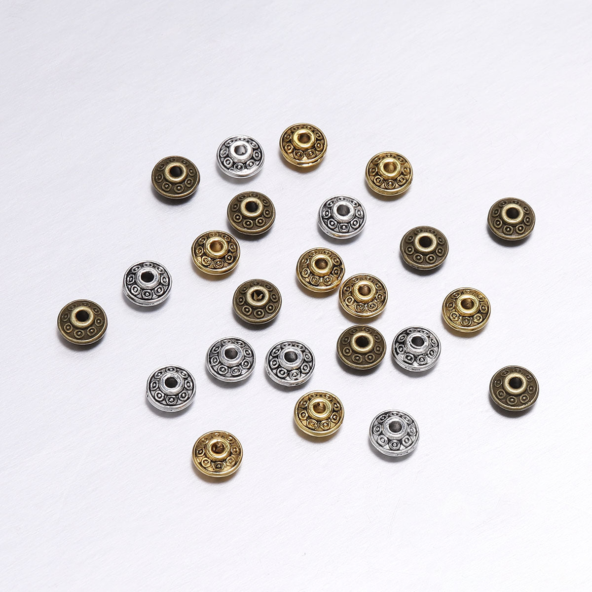 6mm Vintage Cone Spacer Bead, 50pcs