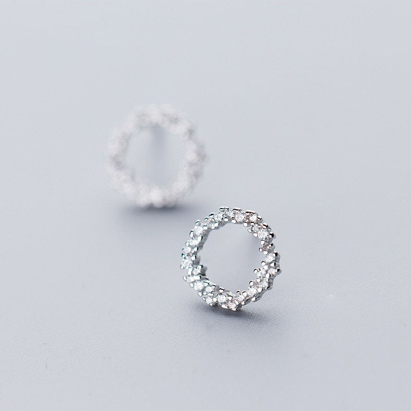 Engagement Statement Stud Earrings