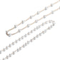 Imitation Pearl Chain Beads, 50-500cm bag