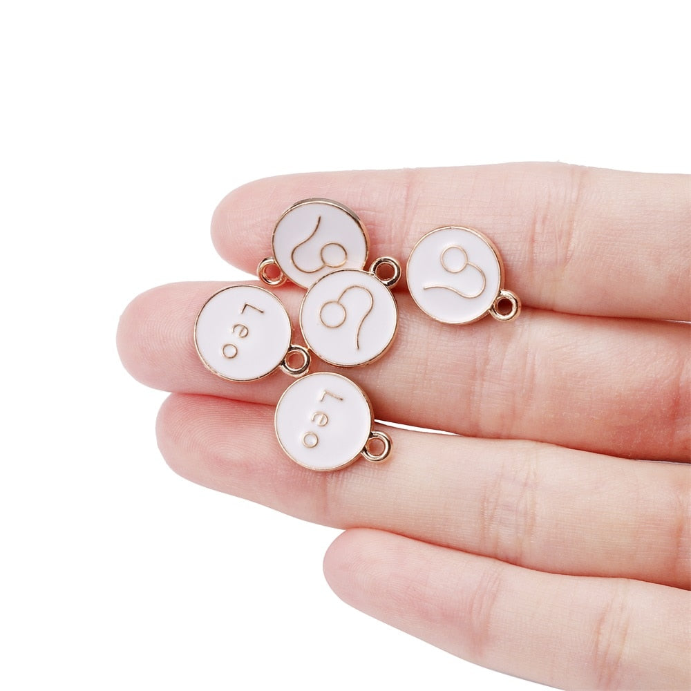 Pendentif signes du zodiaque, 12 pièces