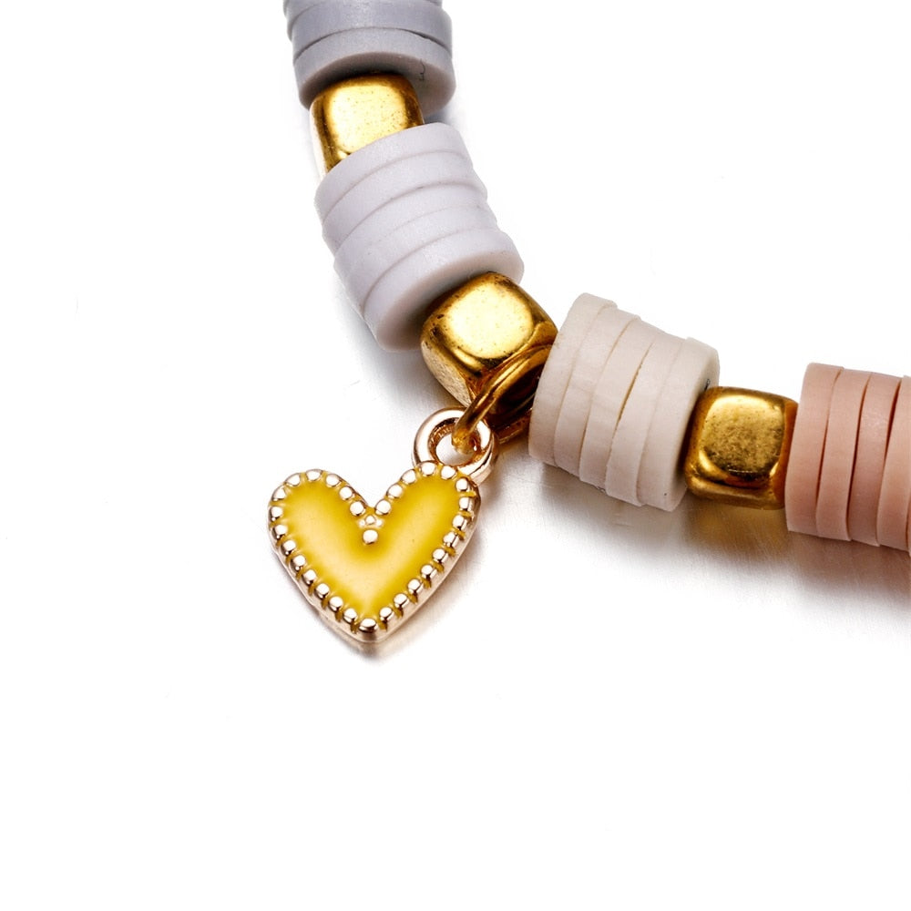 Pendentifs à breloques en forme de cœur en alliage, 30 pièces, 9x10mm