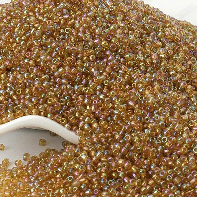 2mm Miyuki Delica Glass Japanes Beads AB Opaque Seed Beads Charms