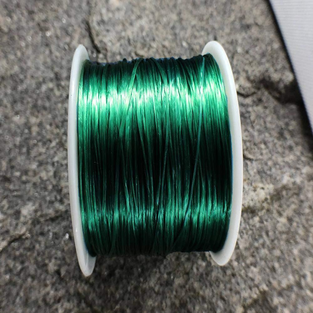 Dark Green Strong Stretchy Elastic String