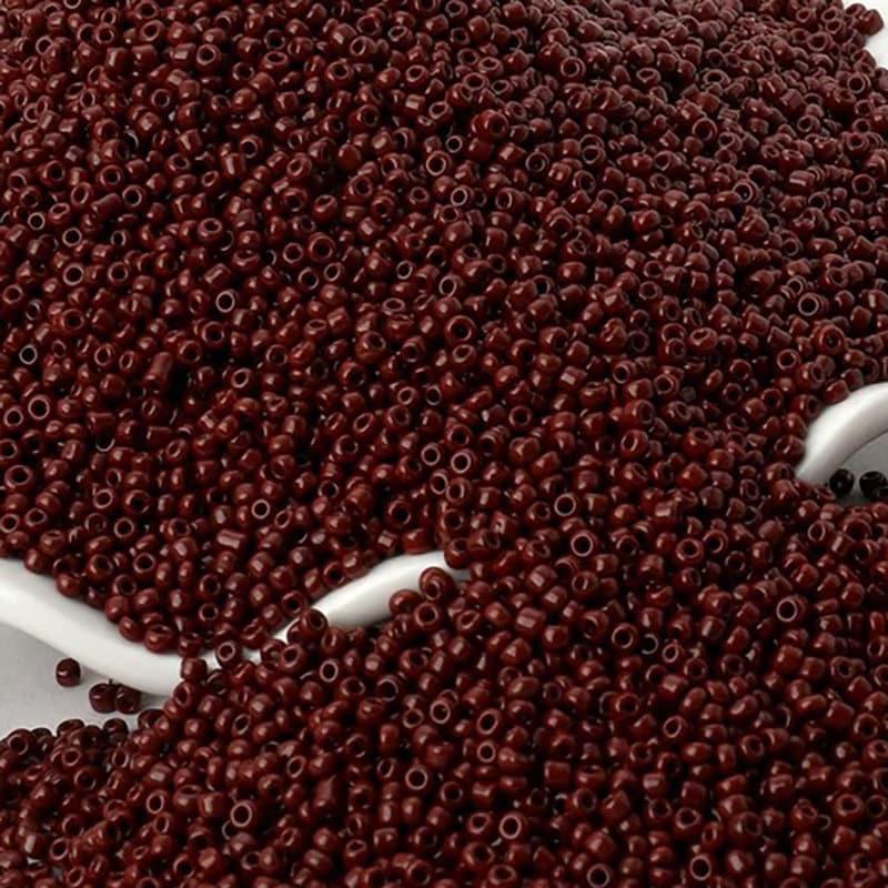 Dark Red brown Opaque Red Toho Seed Beads, round assorted toho beads, 2mm delica japanese small glass Austria beads, 1000pcs