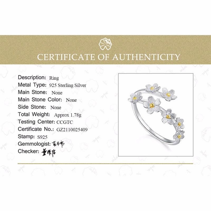 Forget-me-not Flower Ring