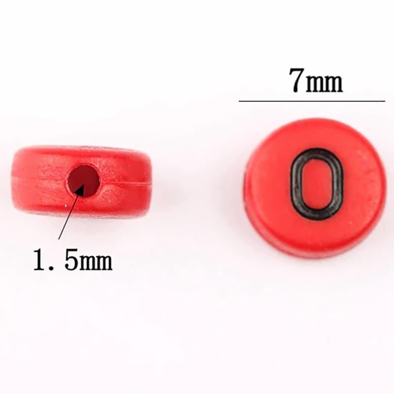 Glow in the Dark Print flat round Luminous Acrylic Beads, 7mm Coloured Mixed plastic Carved beads, 100pcs