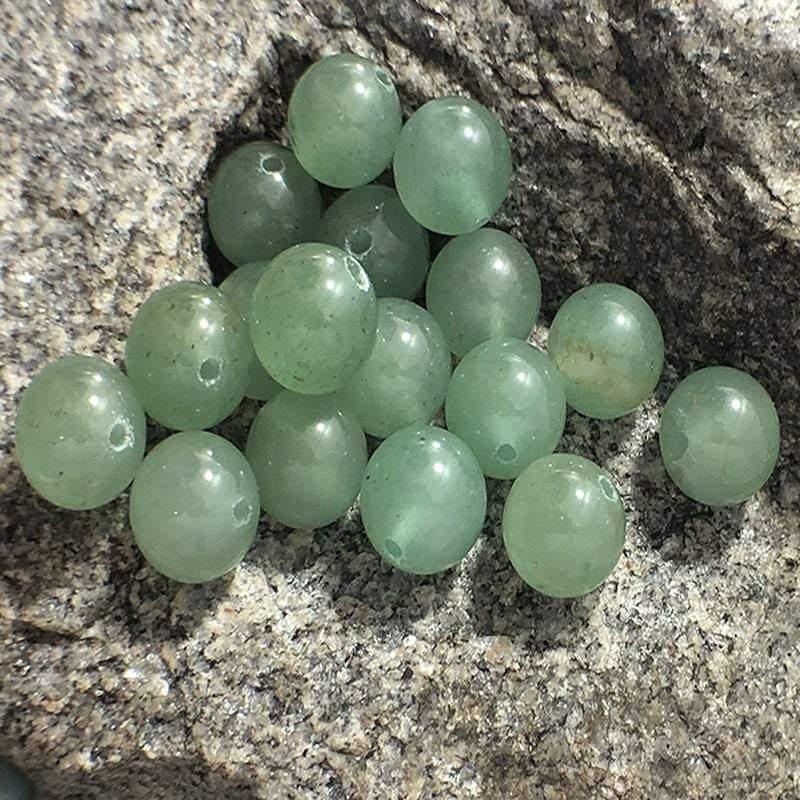 Green aventurine beads, Wholesale Gemstone lot, size 4-12mm, 5-200pcs