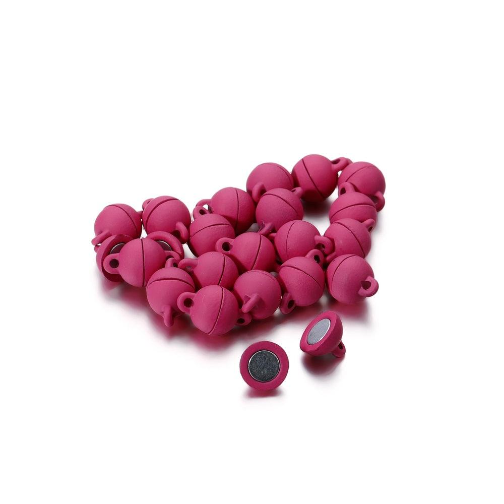 Multicolor Round Magnetic Clasps