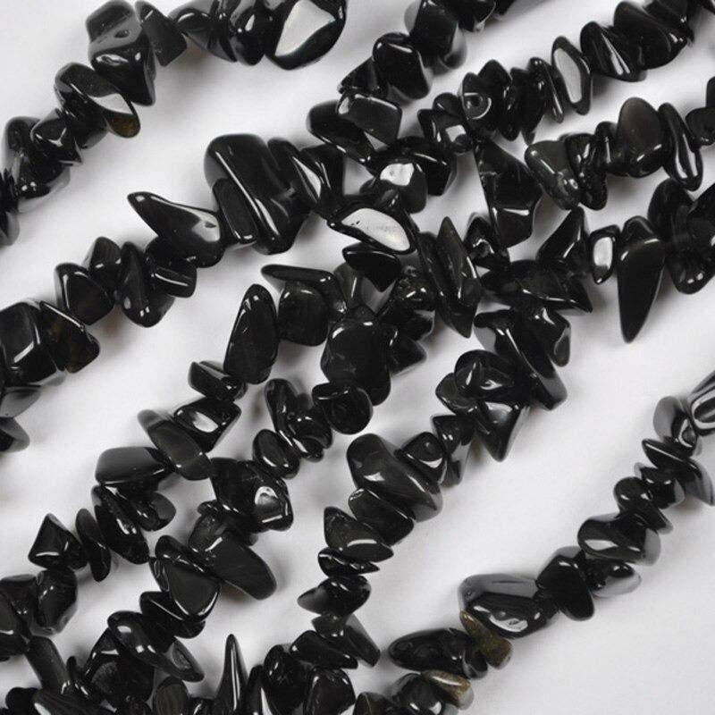 Hematite Chip Bead Strand