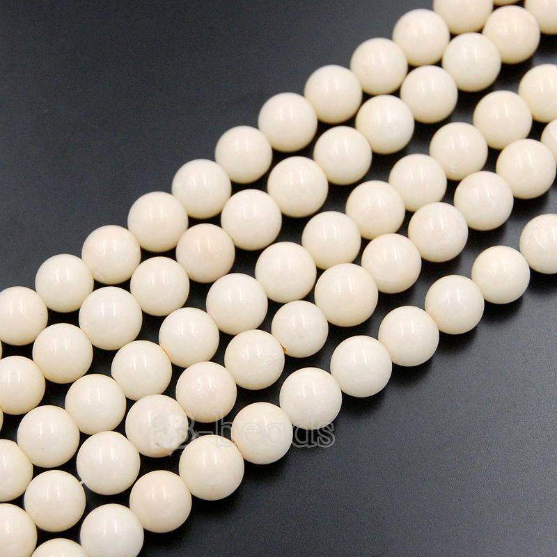 White Coral Beads ⚪️ – RainbowShop for Craft