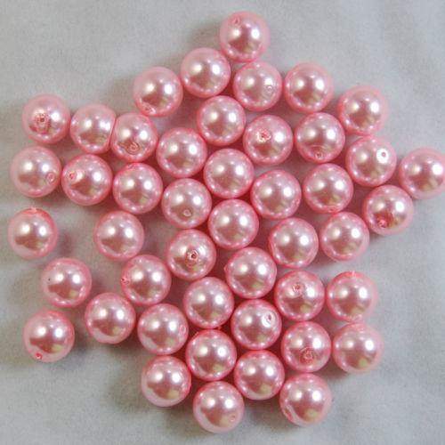Pink Czech Glass Pearl Beads 3-14mm 🌸 – RainbowShop for Craft