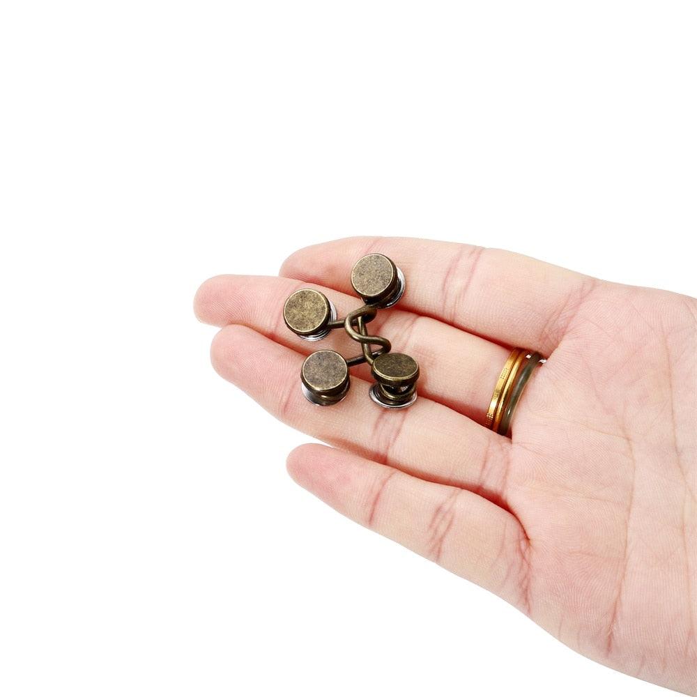 Screw Removable Adjusting Clasp, 1pair