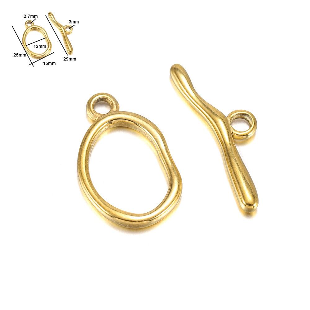 Stainless Steel Toggle OT Clasp