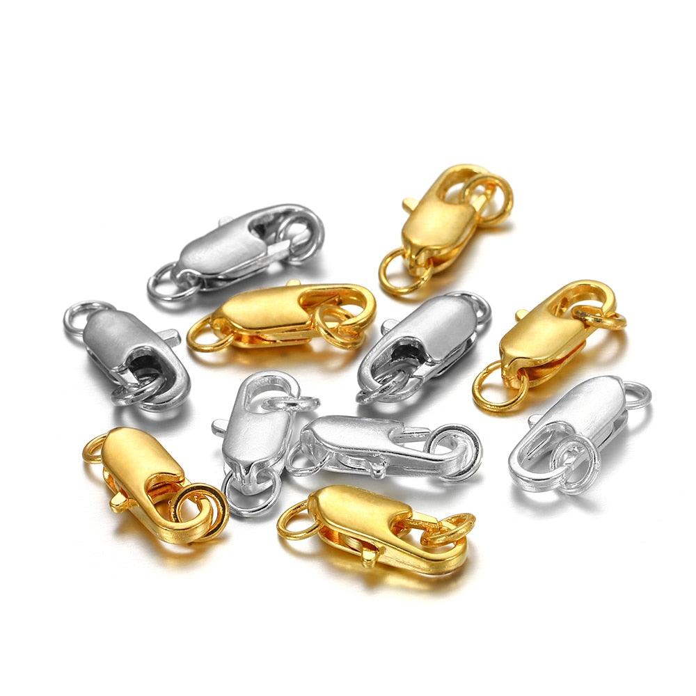 Swivel Lobster Clasp, With Open Jump Ring