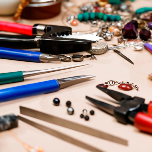Well-Organized Workspace in Jewelry Making