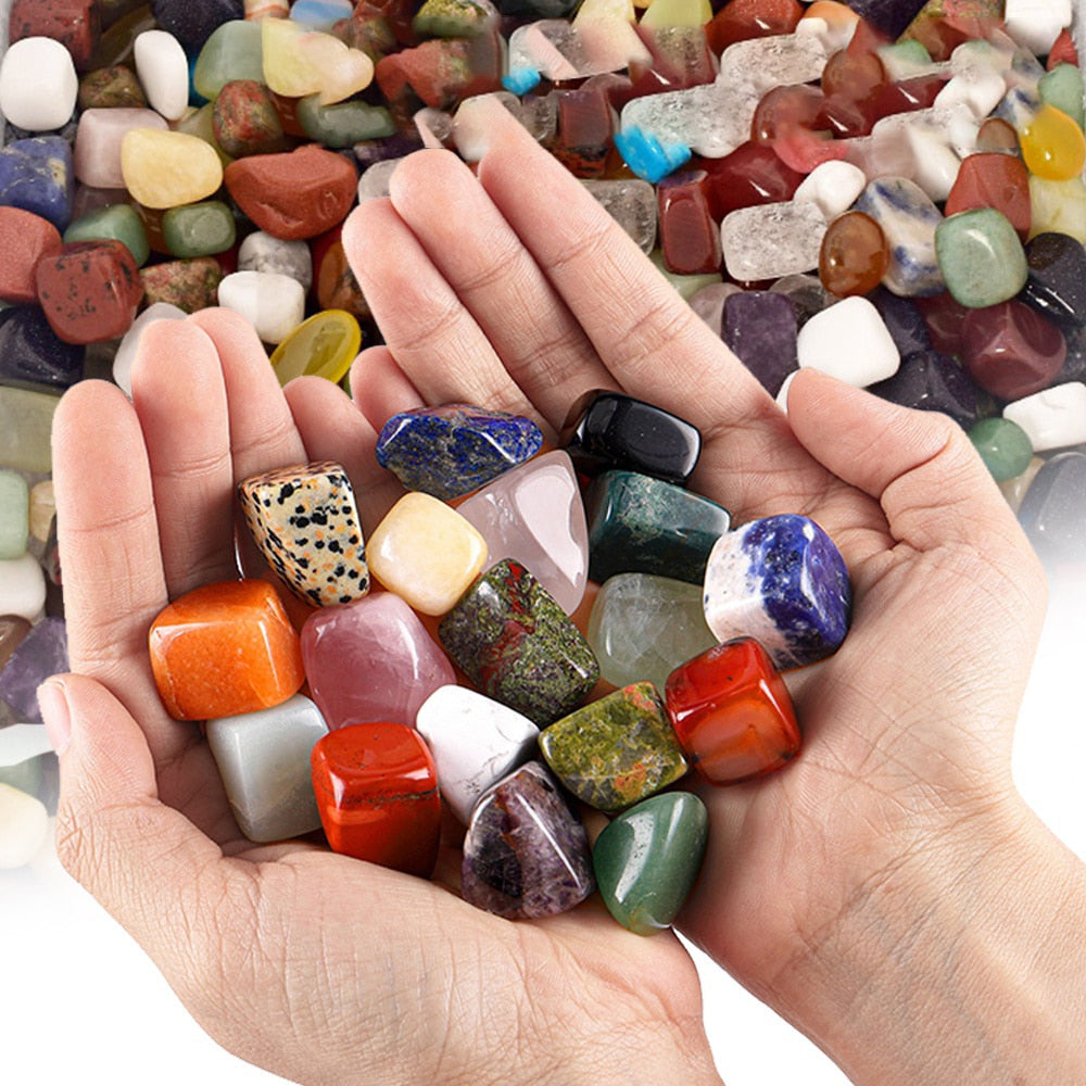 colorfull gemstone beads