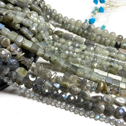 natural labradorite beads