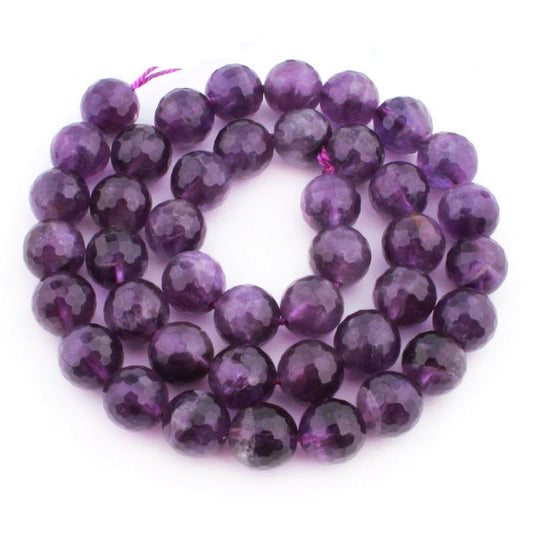 natural amethyst beads