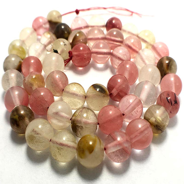 Round gemstone beads 