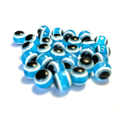 Hamsa Evil Eye Beads 6-12mm