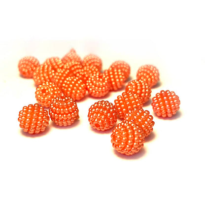 Colorful Bayberry Beads 10mm & 12mm Round Spacer Beads for Jewelry Making