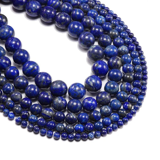 Perles de lapis-lazuli, 2-12 mm
