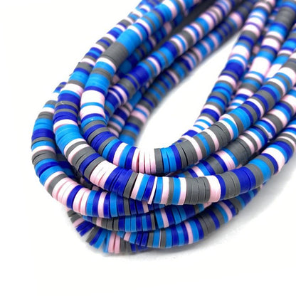 6mm Heishi Polymer Clay Beads - 16" strand