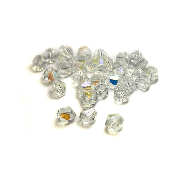 Czech Crystal Bicone Beads 3-5mm