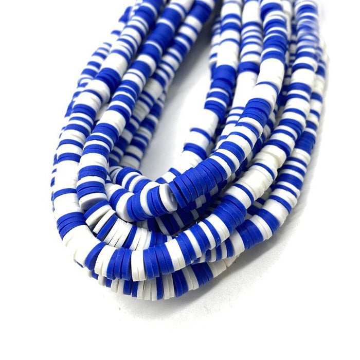 6mm Heishi Polymer Clay Beads - 16" strand