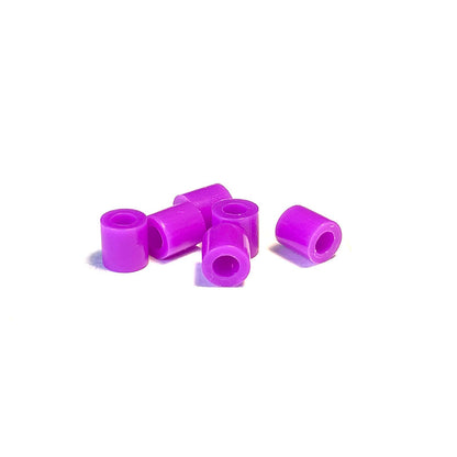 300pcs 5mm Cylinder Tube Acrylic Beads with Large Hole