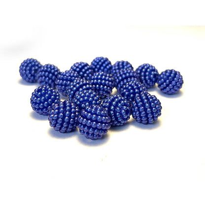 Colorful Bayberry Beads 10mm & 12mm Round Spacer Beads for Jewelry Making