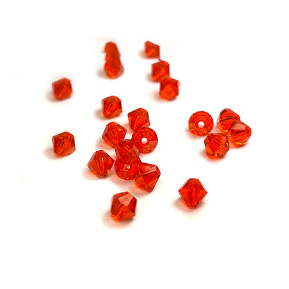 Czech Crystal Bicone Beads 3-5mm