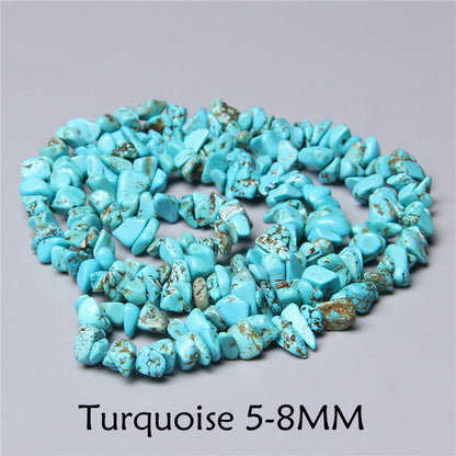 Blue Turquoise Chip Beads 5~8mm