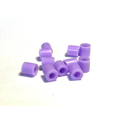 300 pièces de perles acryliques en tube cylindrique de 5 mm avec grand trou