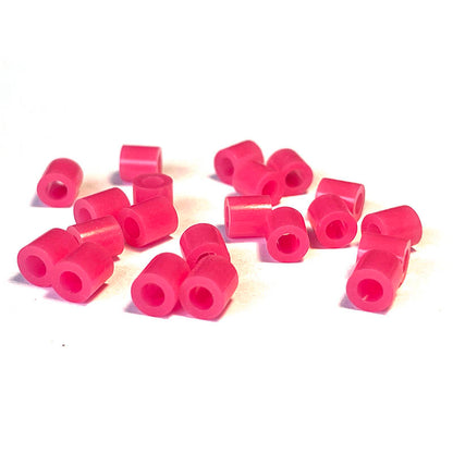 300pcs 5mm Cylinder Tube Acrylic Beads with Large Hole