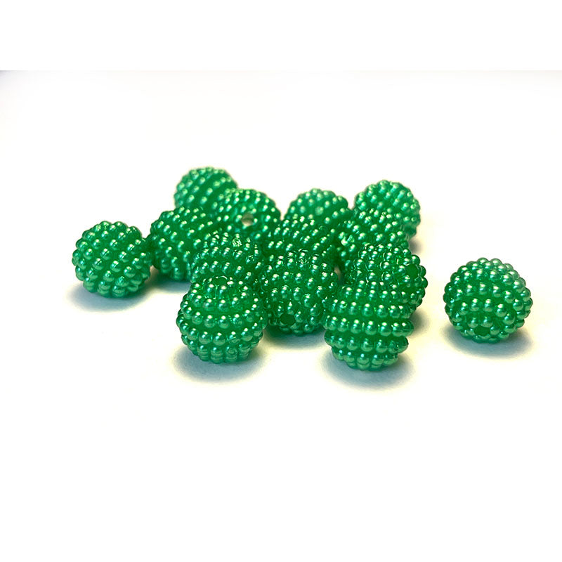 Colorful Bayberry Beads 10mm & 12mm Round Spacer Beads for Jewelry Making