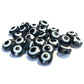 Hamsa Evil Eye Beads, 8mm